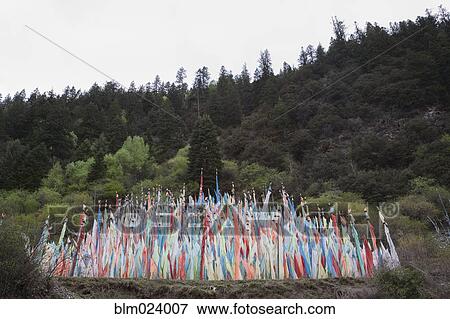 Kandru Village, Tibet View Large Photo Image Stock Photo - Kandru Village, Tibet. Fotosearch