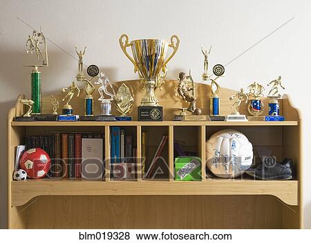 Kid's Memento Shelf View Large Photo Image Stock Photo - Kid's Memento Shelf. Fotosearch