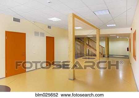 Stock Image - Kindergarten school in Estonia. Fotosearch