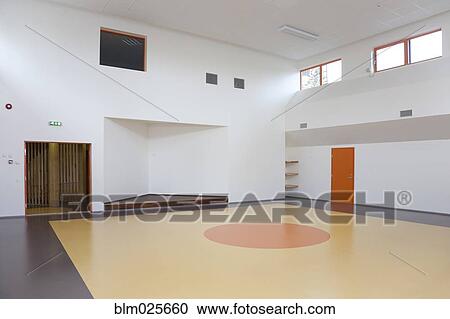 Stock Image - Kindergarten school in Estonia. Fotosearch