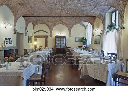 La Grotta Restaurant Dining Room View Large Photo Image Picture - La Grotta Restaurant Dining Room. Fotosearch