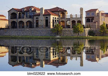 Lakeside Luxury Home View Large Photo Image Stock Image - Lakeside Luxury Home. Fotosearch