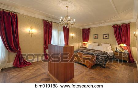 Stock Photo - Large Bedroom Interior. Fotosearch