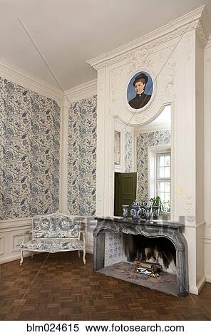 Large Mirror Over a Fireplace View Large Photo Image Stock Photography - Large Mirror Over a Fireplace. Fotosearch