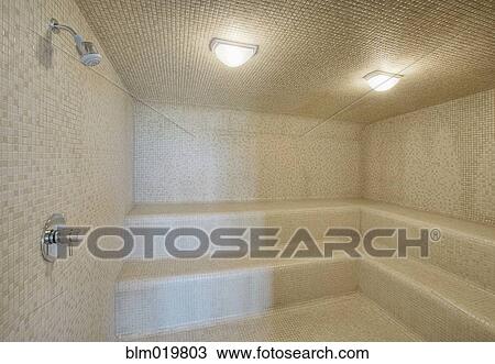 Large Shower with Seating View Large Photo Image Stock Image - Large Shower with Seating. Fotosearch