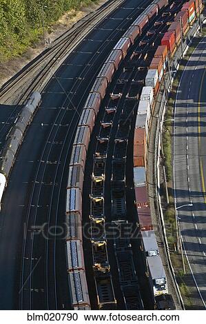 Stock Image - Light Rail Tracks. Fotosearch