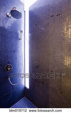 Lighted Shower View Large Photo Image Stock Image - Lighted Shower. Fotosearch