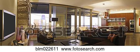 Stock Image - Living Room Space. Fotosearch