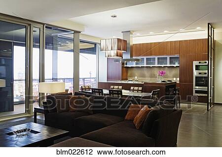 Stock Image - Living Room Space. Fotosearch