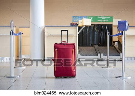 Luggage at an Airline Check-In Counter View Large Photo Image Stock Photography - Luggage at an Airline Check-In Counter. Fotosearch