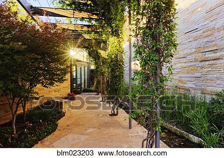 Luxury Home Entrance View Large Photo Image Stock Image - Luxury Home Entrance. Fotosearch