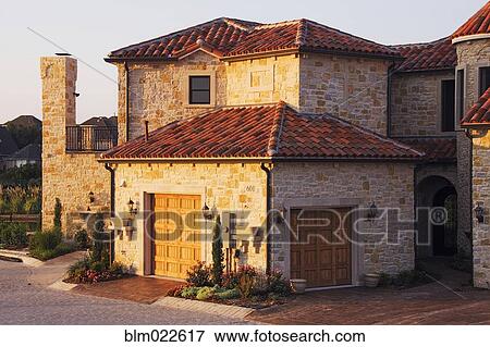 Luxury Home View Large Photo Image Stock Photo - Luxury Home. Fotosearch