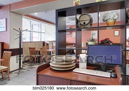 Manager Station at a Cafe View Large Photo Image Stock Image - Manager Station at a Cafe. Fotosearch