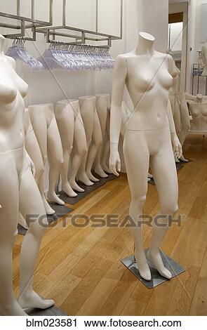 Stock Image - Mannequins. Fotosearch