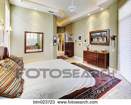 Stock Image - Master Bedroom. Fotosearch