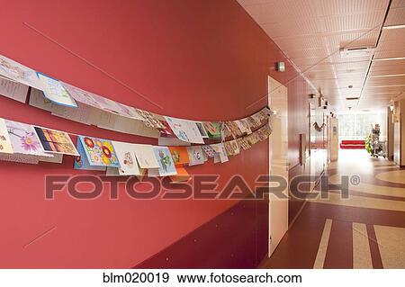 Maternity Unit clinic corridor View Large Photo Image Stock Photo - Maternity Unit clinic corridor. Fotosearch