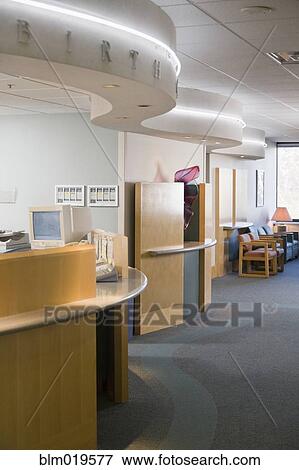 Medical Reception Area View Large Photo Image Stock Photo - Medical Reception Area. Fotosearch