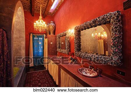 Mexican Bathroom View Large Photo Image Stock Image - Mexican Bathroom. Fotosearch