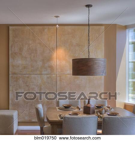 Modern Dining Room Interior View Large Photo Image Stock Image - Modern Dining Room Interior. Fotosearch
