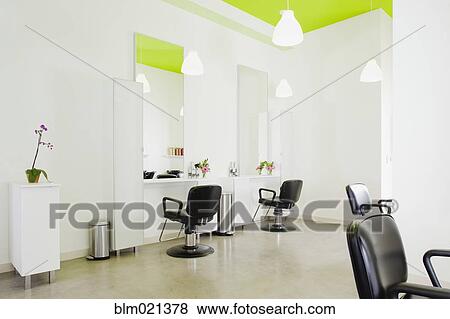 Stock Photo - Modern Hair Salon. Fotosearch