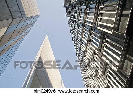 Stock Photograph - Modern London Office Buildings. Fotosearch
