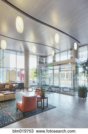 Modern Seating Area View Large Photo Image Stock Image - Modern Seating Area. Fotosearch
