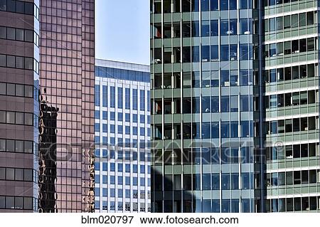 Modern Skyscrapers View Large Photo Image Stock Photo - Modern Skyscrapers. Fotosearch