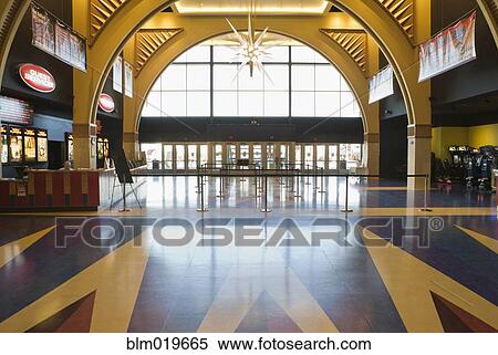 Movie Theater Lobby View Large Photo Image Stock Photography - Movie Theater Lobby. Fotosearch