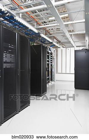 Multiple Servers in Housing Units View Large Photo Image Stock Image - Multiple Servers in Housing Units. Fotosearch
