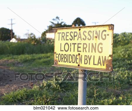 No Trespassing Sign View Large Photo Image Stock Image - No Trespassing Sign. Fotosearch