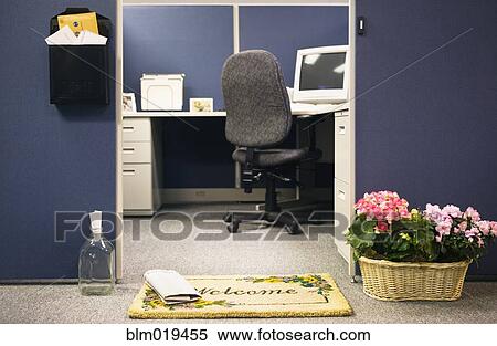 Office Cubicle View Large Photo Image Stock Photography - Office Cubicle. Fotosearch