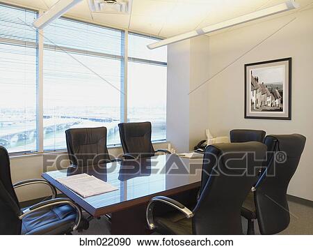 Stock Image - Office Meeting Room. Fotosearch
