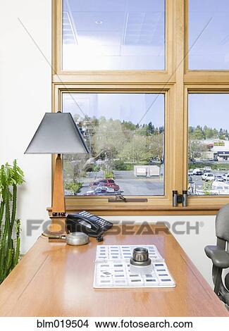 Office Window View Large Photo Image Picture - Office Window. Fotosearch
