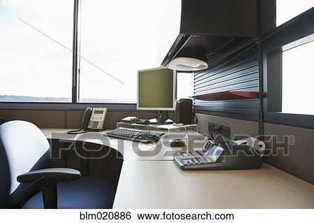 Office Work Station View Large Photo Image Stock Photograph - Office Work Station. Fotosearch