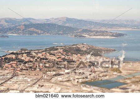 Stock Image - Oil Refinery. Fotosearch
