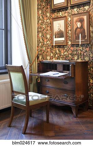 Old Fashioned Desk View Large Photo Image Stock Photo - Old Fashioned Desk. Fotosearch