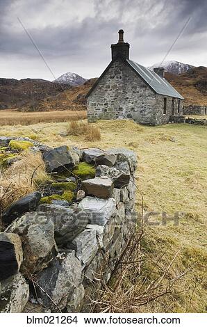 Old stone cottage View Large Photo Image Picture - Old stone cottage. Fotosearch