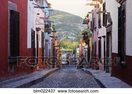 Stock Photo - Old World Street. Fotosearch