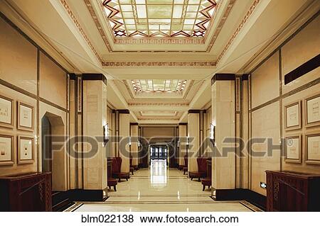 Ornate Hallway View Large Photo Image Stock Photo - Ornate Hallway. Fotosearch