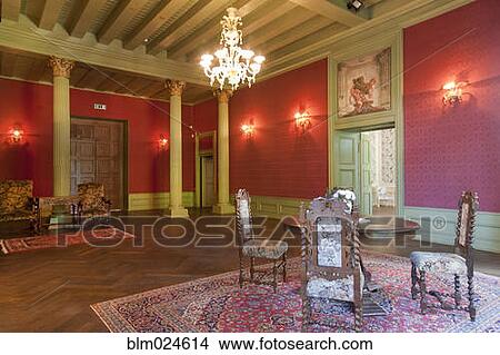 Picture - Ornate Room With Tall Ceilings. Fotosearch
