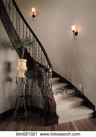 Ornate Staircase View Large Photo Image Stock Image - Ornate Staircase. Fotosearch
