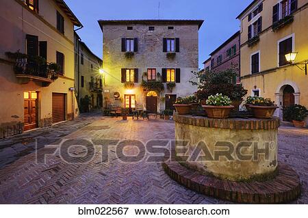 Piazza di Spagna at Dusk View Large Photo Image Stock Photo - Piazza di Spagna at Dusk. Fotosearch