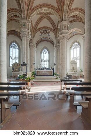 Pienza Cathedral Interior View Large Photo Image Stock Photo - Pienza Cathedral Interior. Fotosearch