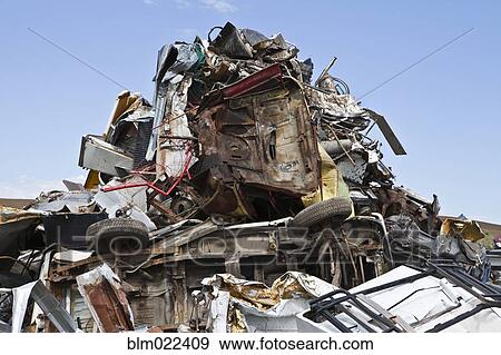 Pile of Scrap Metal View Large Photo Image Stock Photo - Pile of Scrap Metal. Fotosearch