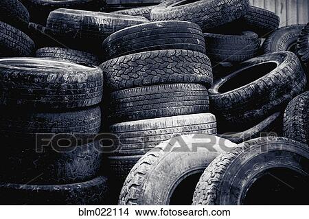 Pile of Worn Tires View Large Photo Image Picture - Pile of Worn Tires. Fotosearch