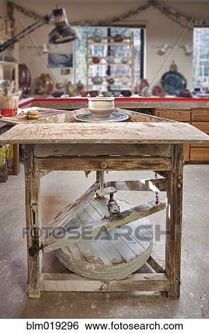 Pottery Studio View Large Photo Image Stock Photograph - Pottery Studio. Fotosearch