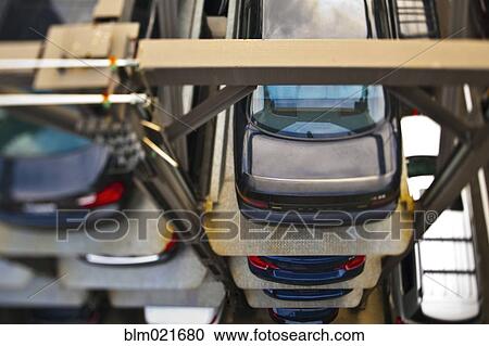 Stock Image - Power Parking Facility. Fotosearch