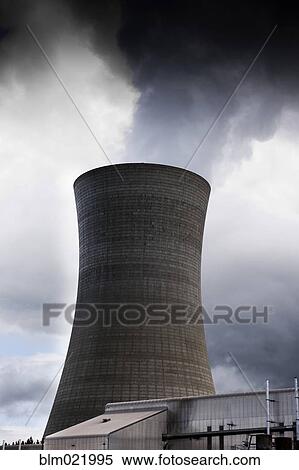 Power Station Cooling Tower View Large Photo Image Stock Photography - Power Station Cooling Tower. Fotosearch