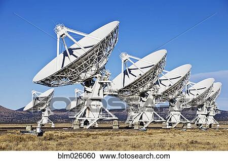 Radio telescopes in the landscape in New Mexico View Large Photo Image Stock Image - Radio telescopes in the landscape in New Mexico. Fotosearch