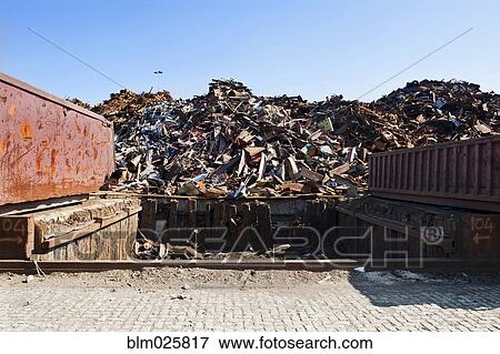 Recycling of renewables and scrap metal View Large Photo Image Stock Photo - Recycling of renewables and scrap metal. Fotosearch